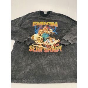 Lotus Alley Sweatshirt Eminen Slim Shady Black XXL Men's A92